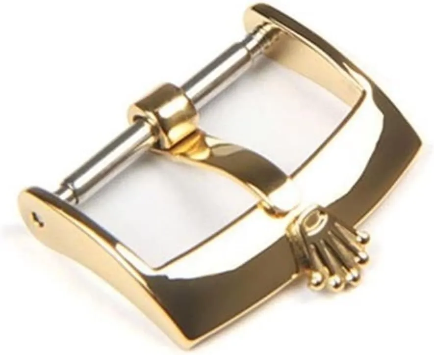 Stainless Steel Watch Pin Buckle 16mm 18mm 20mm Silver Gold Leather Watch Band Strap Clasp Accessories Table buckle