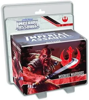 Star Wars Imperial Assault Board Game Wookiee Warriors ALLY PACK - Epic Sci-Fi Miniatures Strategy Game for Kids and Adults, Ages 14 , 1-5 Players, 1-2 Hour Playtime, Made by Fantasy Flight Games
