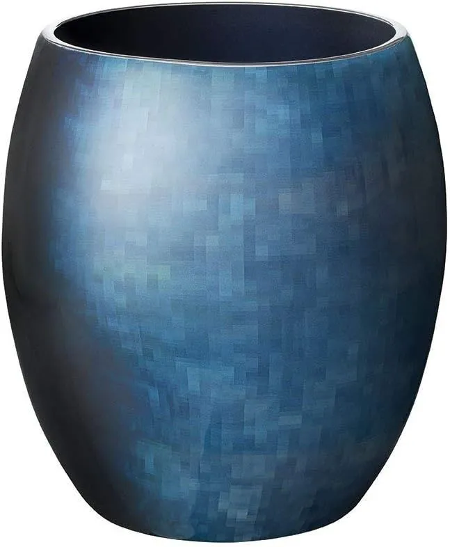Stelton Vase, Horizon, 16.5 x 16.5 x 19 cm