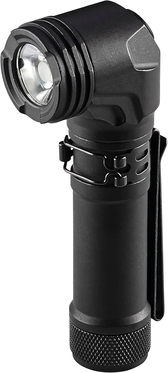 Streamlight 88095 ProTac 90X Right Angle Multi-Fuel Tactical Flashlight with USB Cord and Holster, Black