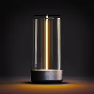 Sunco Magnetic Filament Light Rechargeable Table Lamps Minimalist Flexible LED Camping Lamp Dimmable Cordless 1W 55 LM 2700K Soft White 3-Step Dimming 10%-100% USB-C Rechargeable