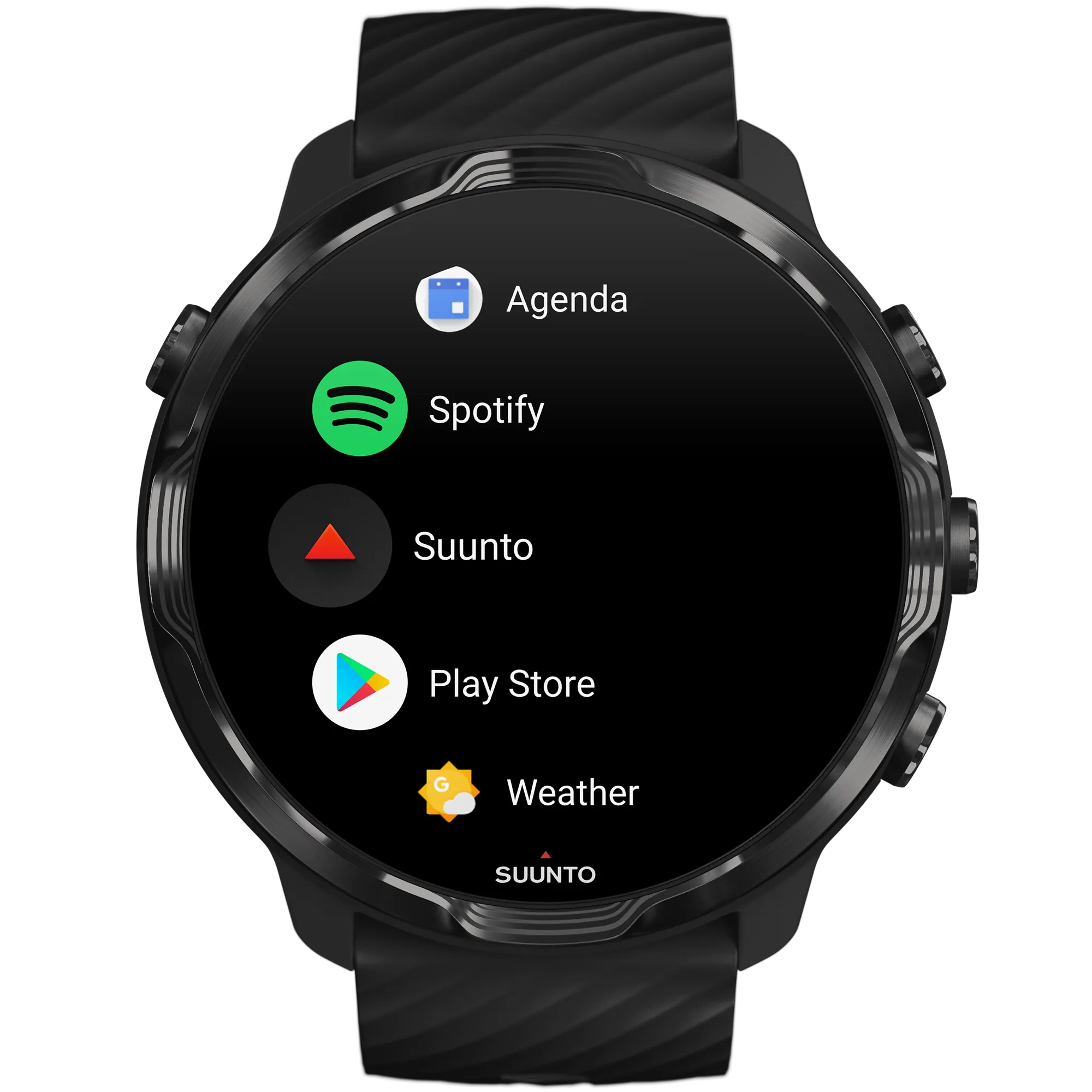 SUUNTO 7 Black Lime GPS Sports Smartwatch With Versatile Sports Experience with Wearable4U EarBuds Power Bundle