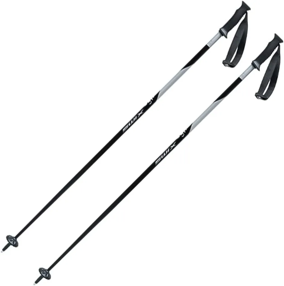 Swix Winter Sports Recreation Competition Alpine Skiing Groomed Trail Techlite Ms SMU Performance Aluminum Poles