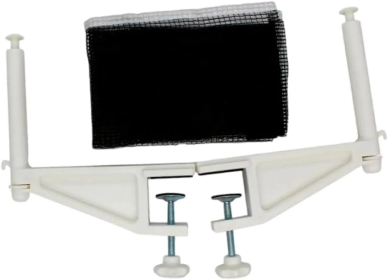 Table Tennis Net Post Set Pong Mesh Rack Exercise Portable Replacement Pong Clamp Net Practice for Outdoor