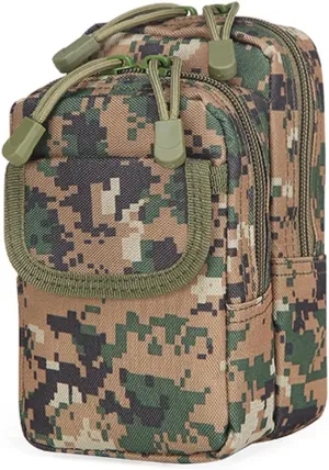 Tactical EDC Pouch Molle Utility Pouches Gadget Organizer Phone Holder Waist Pack Smartphone Pouch Tool Holster Pocket