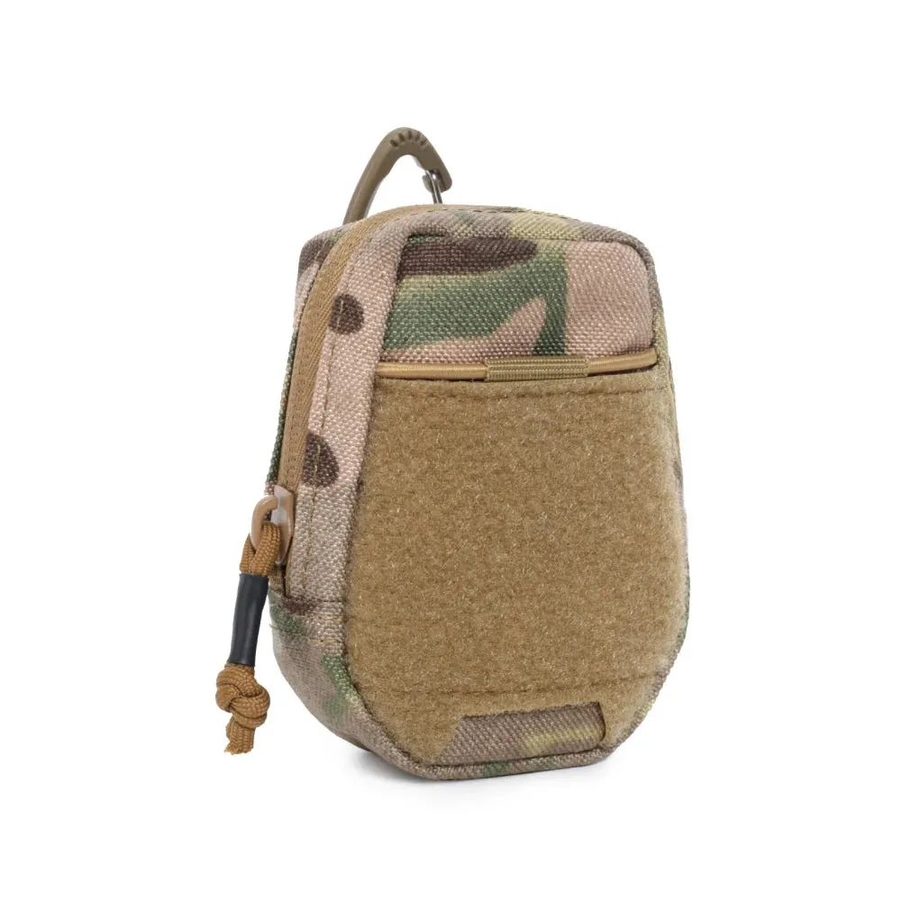 Tactical EDC Wallet Molle Pouch - Portable Key Card Holder