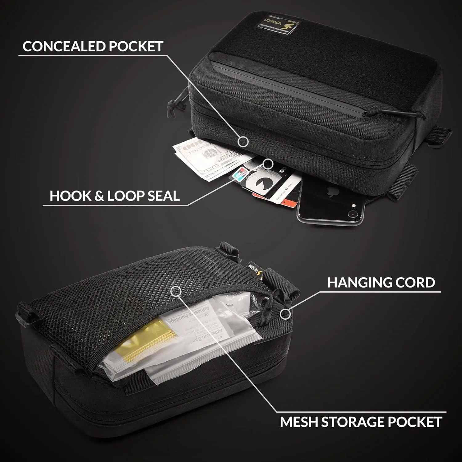 Tactical Fanny Pack EDC Waist Bag for Outdoor Activities