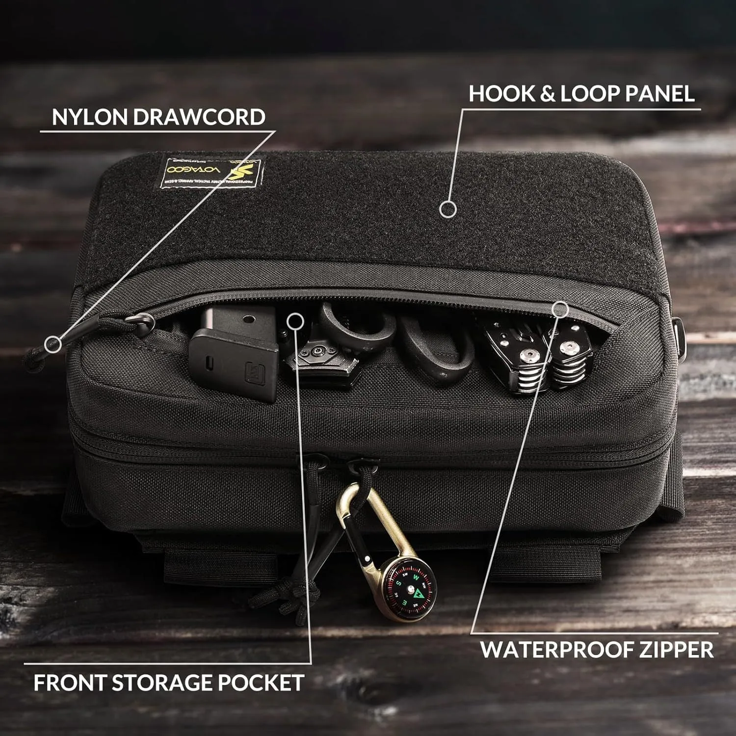 Tactical Fanny Pack EDC Waist Bag for Outdoor Activities