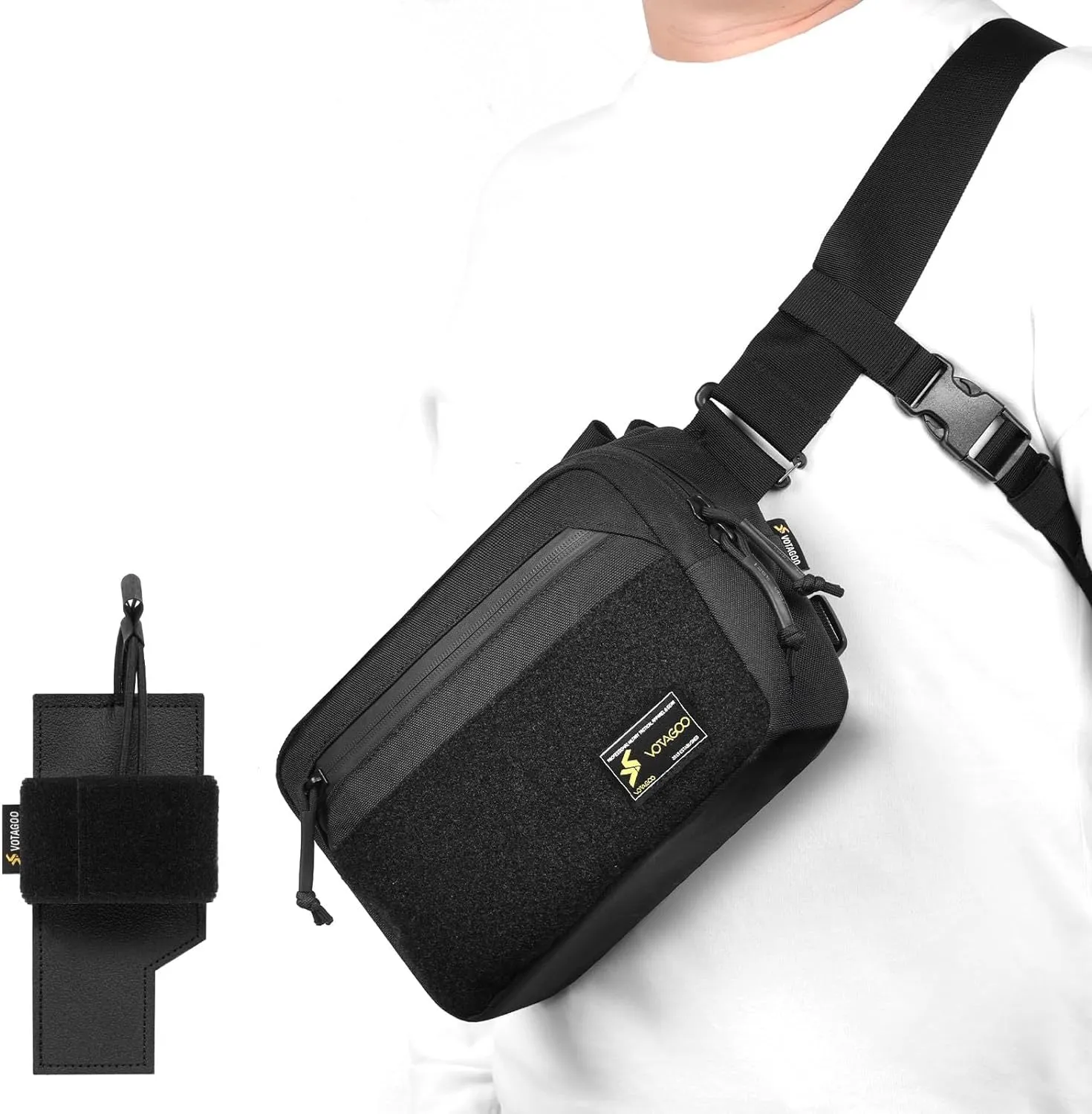 Tactical Fanny Pack EDC Waist Bag for Outdoor Activities
