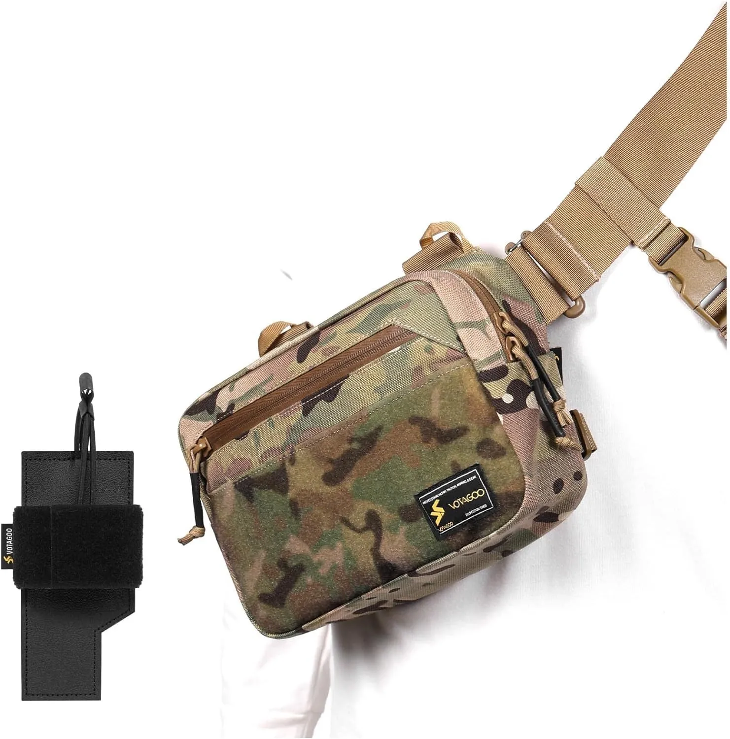 Tactical Fanny Pack EDC Waist Bag for Outdoor Activities