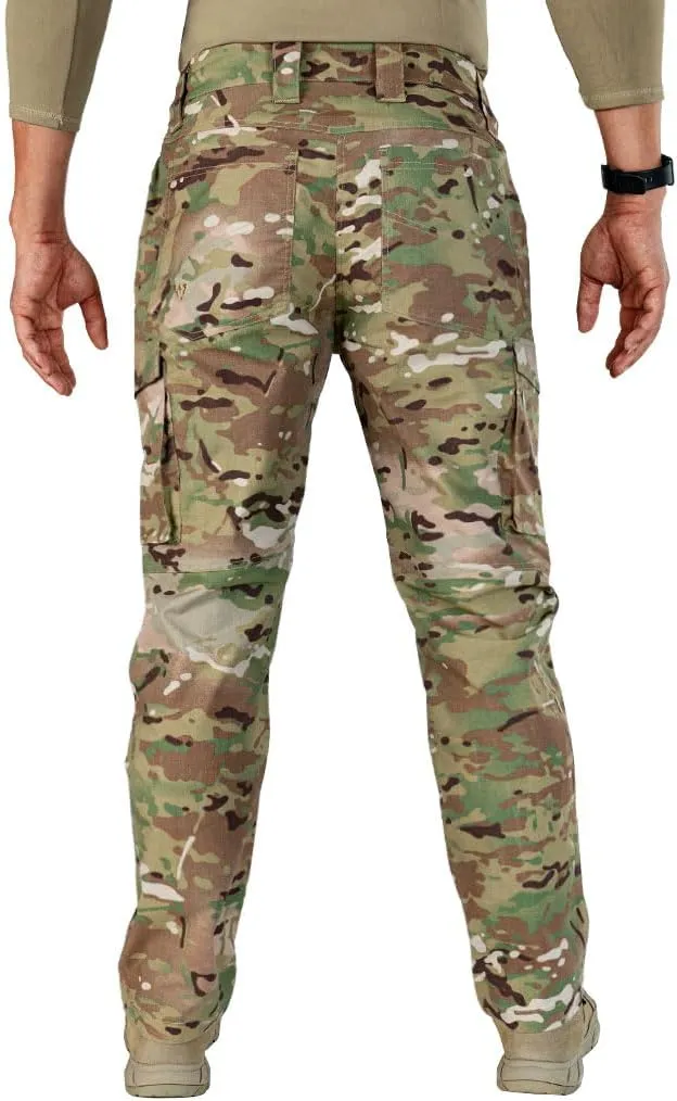 Tactical Flex Cargo Pants Ripstop Stretch Causal Pants Lightweight Water Resistant Trouser BDU Basic Pants