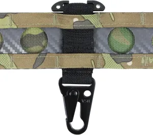 Tactical Gear Clip Clash Hook Hanging Carabiner T-Mount MOLLE Webbing Battle Belt Clip Metal Key Holder Vest Accessories