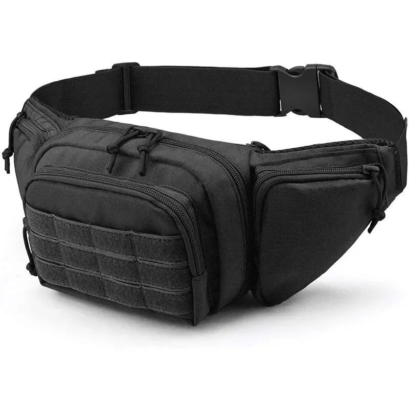 Tactical Gun Holster Fanny Pack EDC