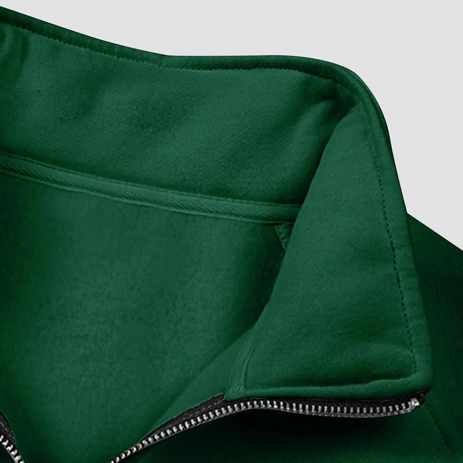 Tactical Hoodies for Men Sweatshirt Quarter Zip Pullover Hoodies Winter Jacket Men's Sherpa Fleece Lined Pullover