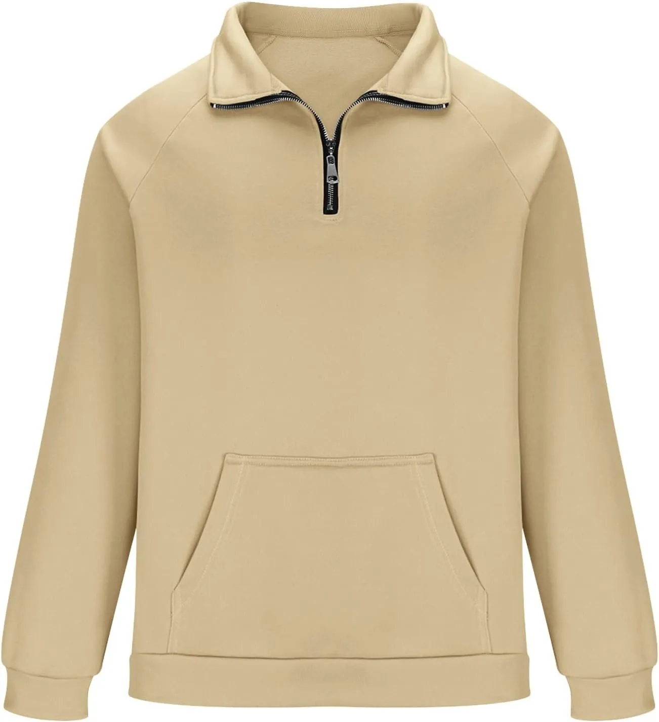 Tactical Hoodies for Men Sweatshirt Quarter Zip Pullover Hoodies Winter Jacket Men's Sherpa Fleece Lined Pullover