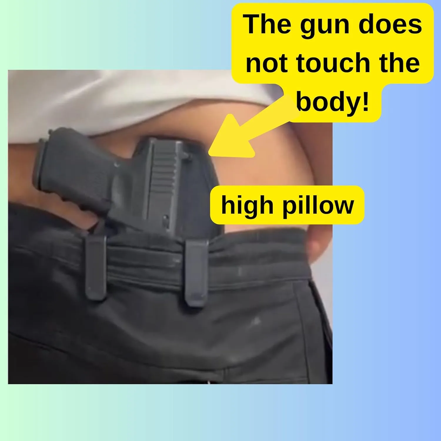 Tactical il IWB hybride Holsters Inside Waist Band Right Hand, Choose Gun