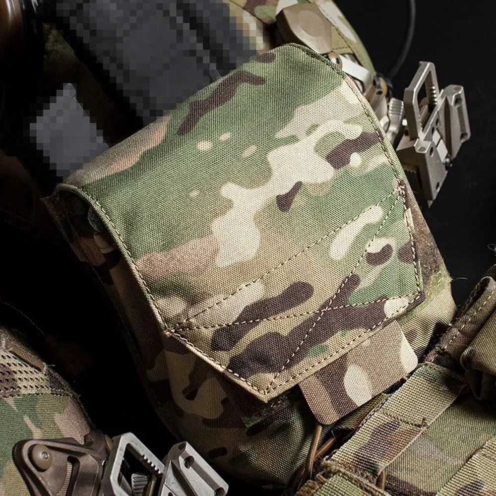 Tactical MOLLE 9MM/5.56 Mag Pouch,Multifunctional Groceries Pouch Military Utility Waist Bag Mobile Phone Fanny Pack for Vest Belt