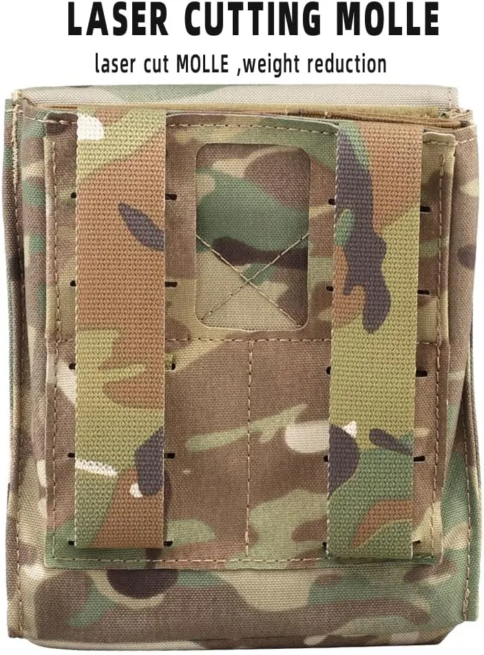 Tactical MOLLE 9MM/5.56 Mag Pouch,Multifunctional Groceries Pouch Military Utility Waist Bag Mobile Phone Fanny Pack for Vest Belt