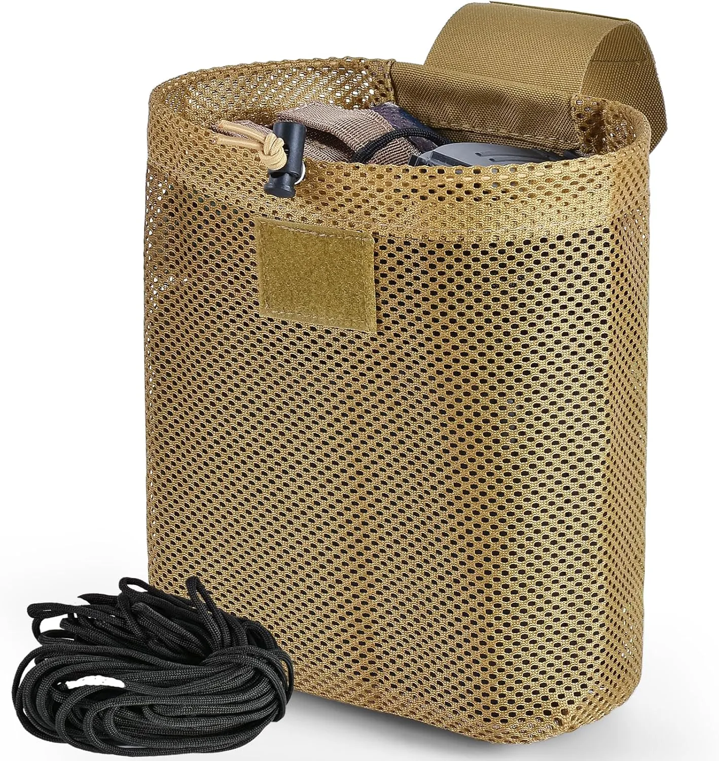 Tactical Molle Dump Pouch Foldable Mag-Net Drawstring Recycle Pouch