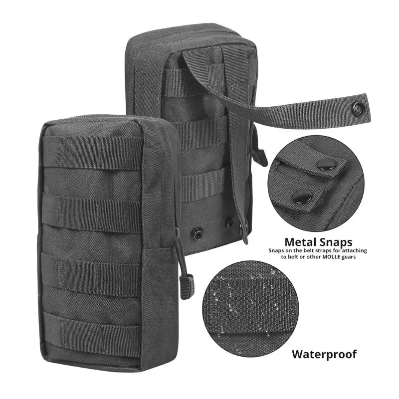 Tactical Molle Waist Bag - Military Storage Fanny Pack