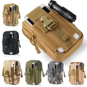 Tactical Molle Waist Pack - Outdoor Running and Travel Pouch