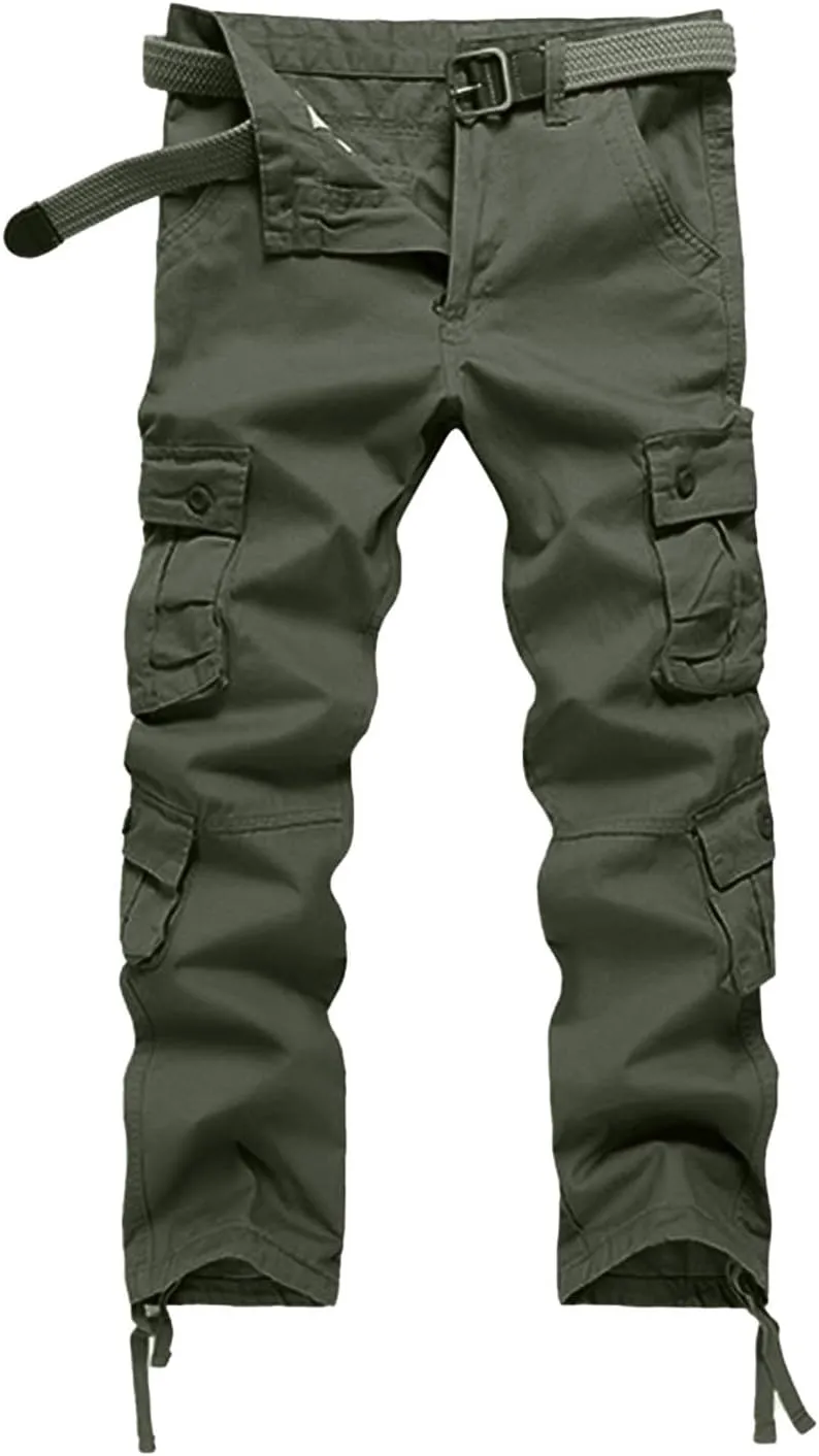 Tactical Pants for Men Stretch Ripstop Waterproof Utility Cargo Hiking Pants Lightweight Work Pant Fishing with Pockets