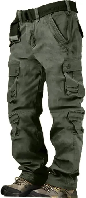 Tactical Pants for Men Stretch Ripstop Waterproof Utility Cargo Hiking Pants Lightweight Work Pant Fishing with Pockets