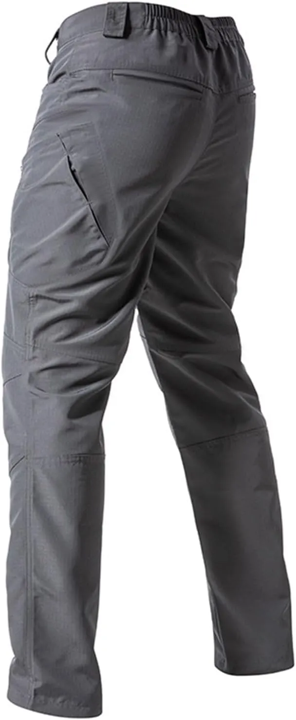 Tactical Pants for Men Waterproof Construction Cargo Pants with Pockets Ripstop Hiking Big and Tall Work Pants