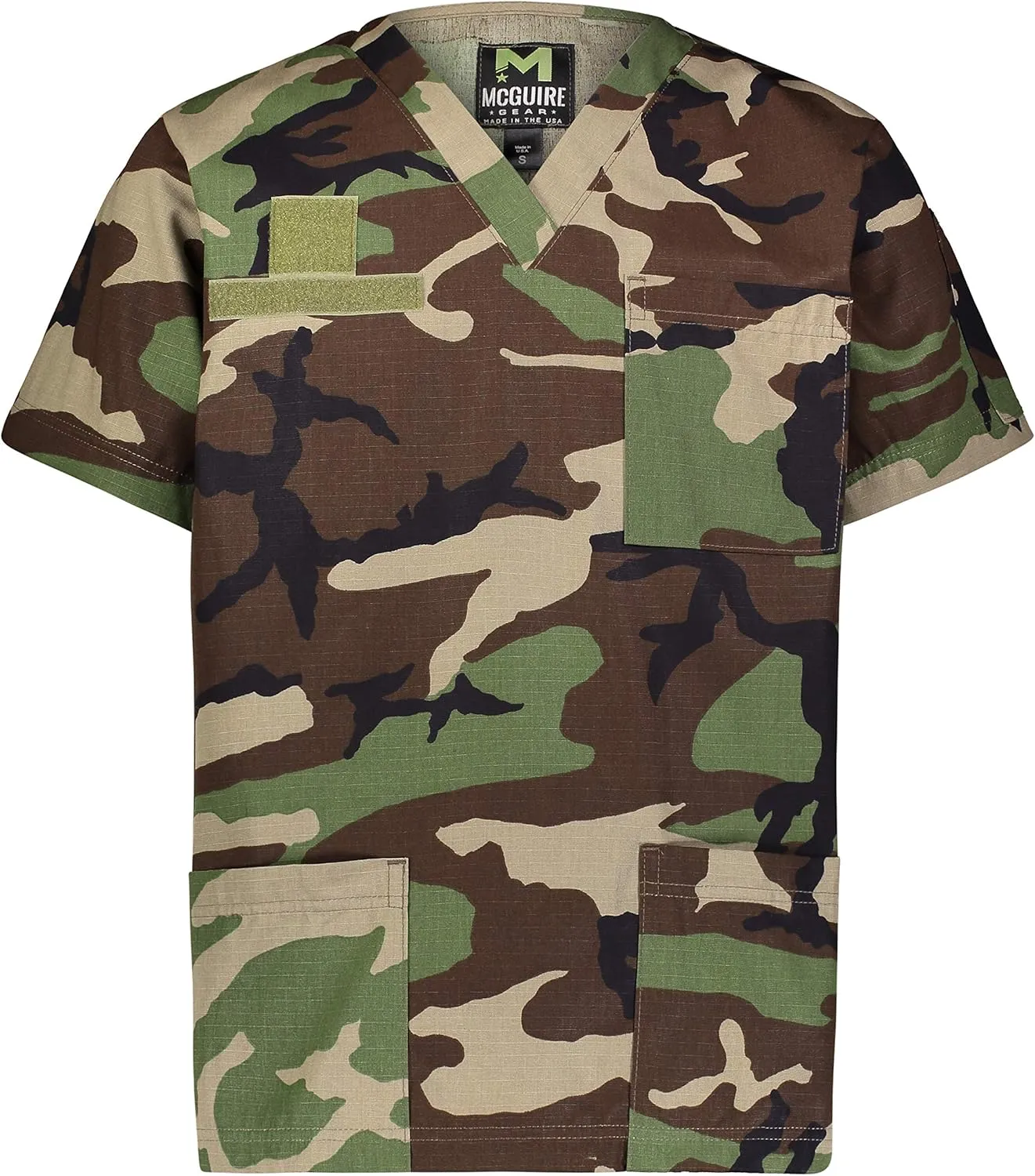 Tactical Ripstop Scrubs Top - for Nurses, Military and EMS