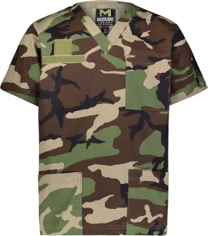 Tactical Ripstop Scrubs Top - for Nurses, Military and EMS