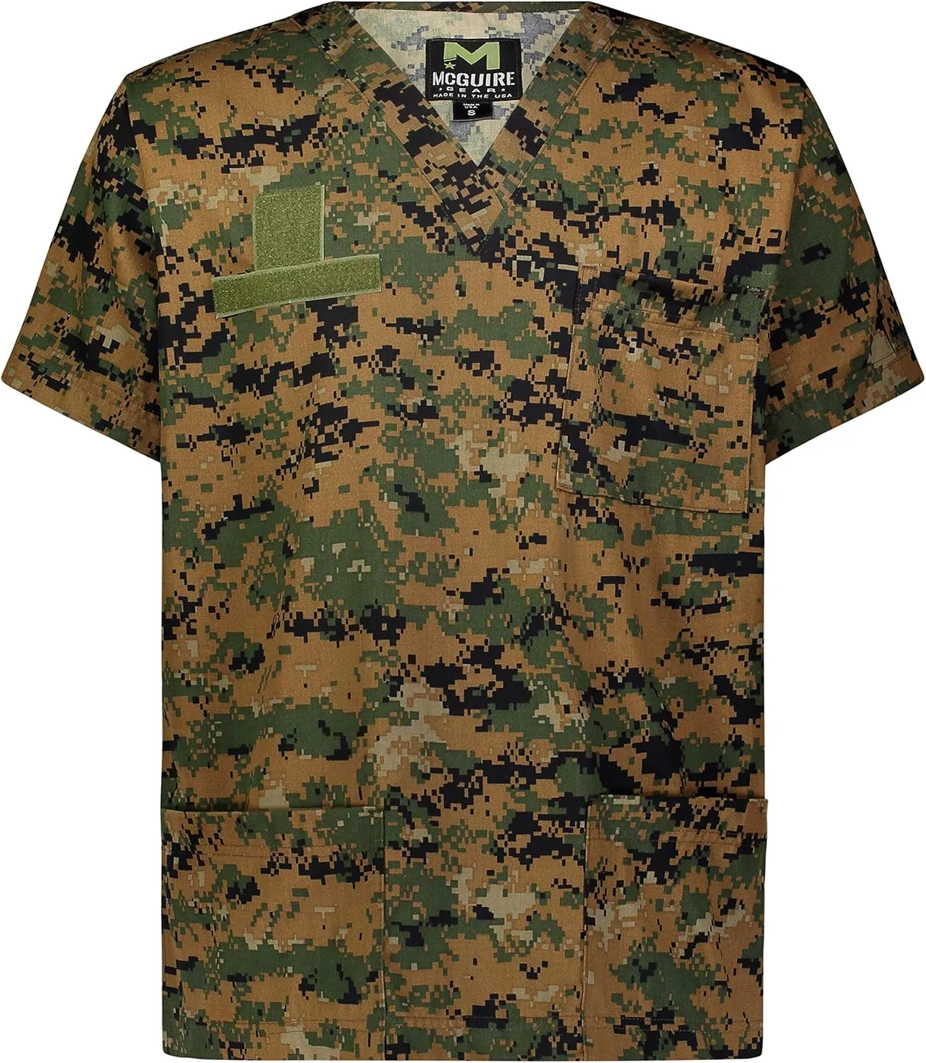 Tactical Ripstop Scrubs Top - for Nurses, Military and EMS
