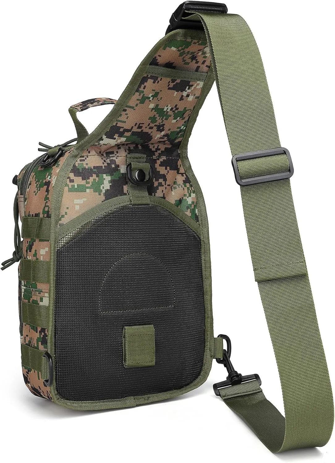 Tactical Sling Backpack Military Crossbody Bag Pack for Mens One Shoulder Holster Sling Bag 10L