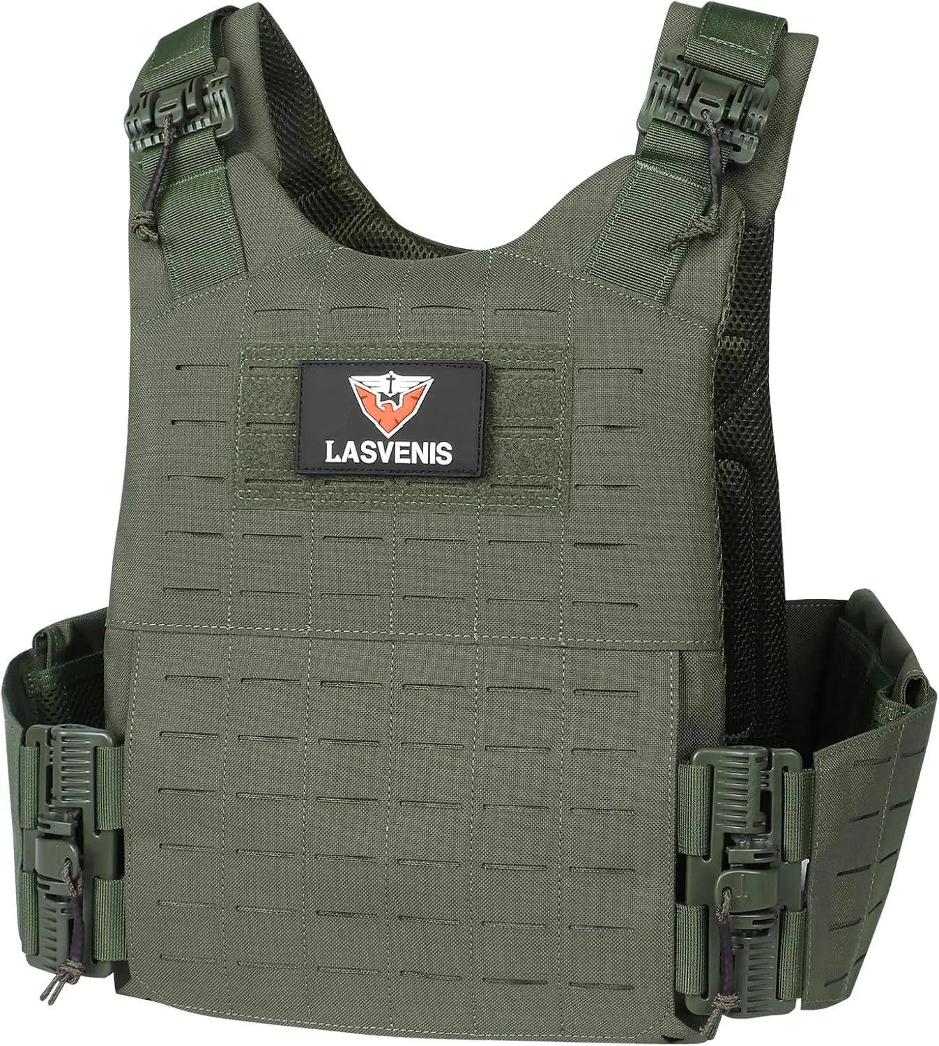 Tactical Vest for Men, Quick Release Lightweight Vests, Adjustable Breathable Weighted Vest