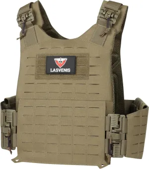 Tactical Vest for Men, Quick Release Lightweight Vests, Adjustable Breathable Weighted Vest