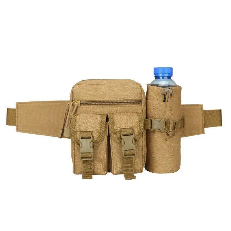 Tactical Waist Bag Belt Military Fanny Pack Pouches Buckle Men Bum Utility