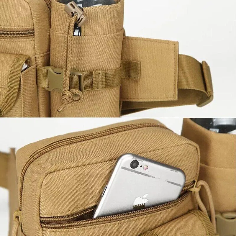 Tactical Waist Bag Belt Military Fanny Pack Pouches Buckle Men Bum Utility