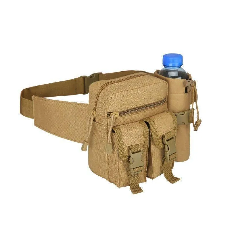 Tactical Waist Bag Belt Military Fanny Pack Pouches Buckle Men Bum Utility