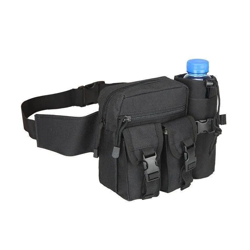Tactical Waist Bag Belt Military Fanny Pack Pouches Buckle Men Bum Utility