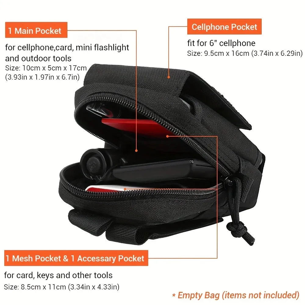 Tactical Waist Bag EDC Tool Pack for Outdoor Use