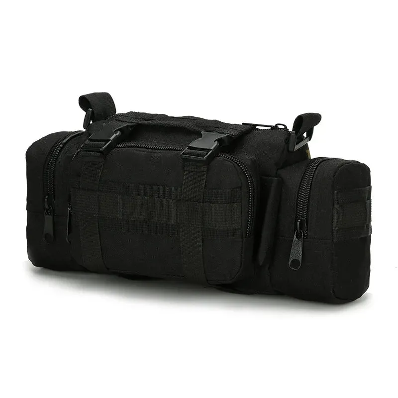 Tactical Waist Fanny Pack: Military Waterproof Cross-body Sling Bag for Men - Ideal for Hiking, Climbing, Fishing, and Camping
