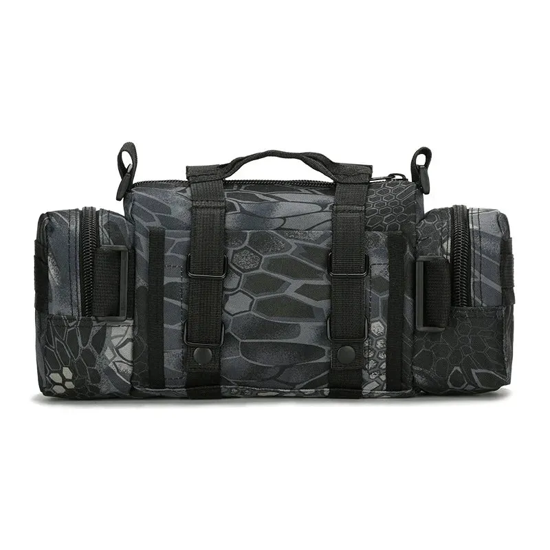 Tactical Waist Fanny Pack: Military Waterproof Cross-body Sling Bag for Men - Ideal for Hiking, Climbing, Fishing, and Camping