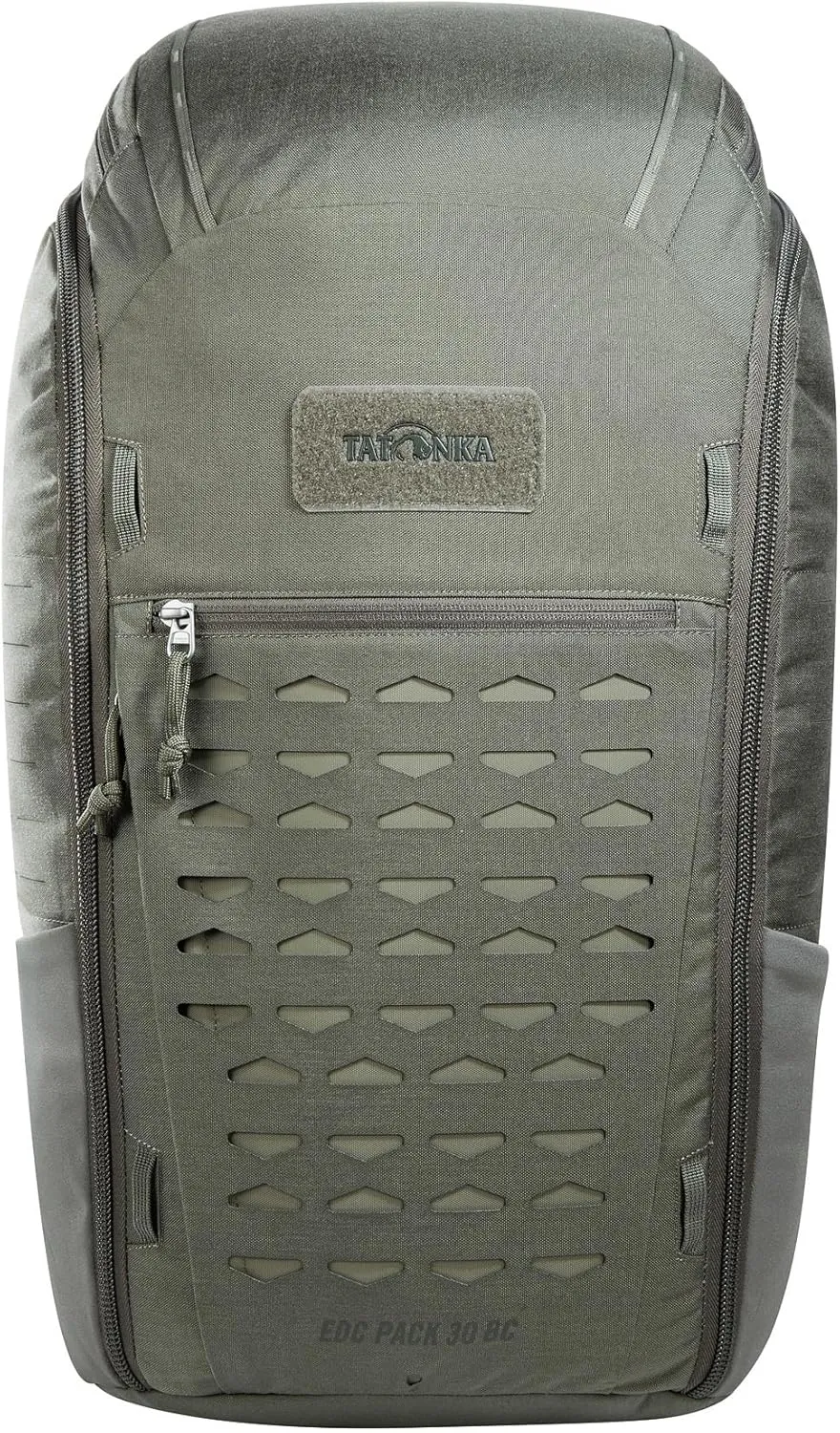 Tatonka EDC Backpack Large Front Opening, Stone Grey Olive, 35 Liter