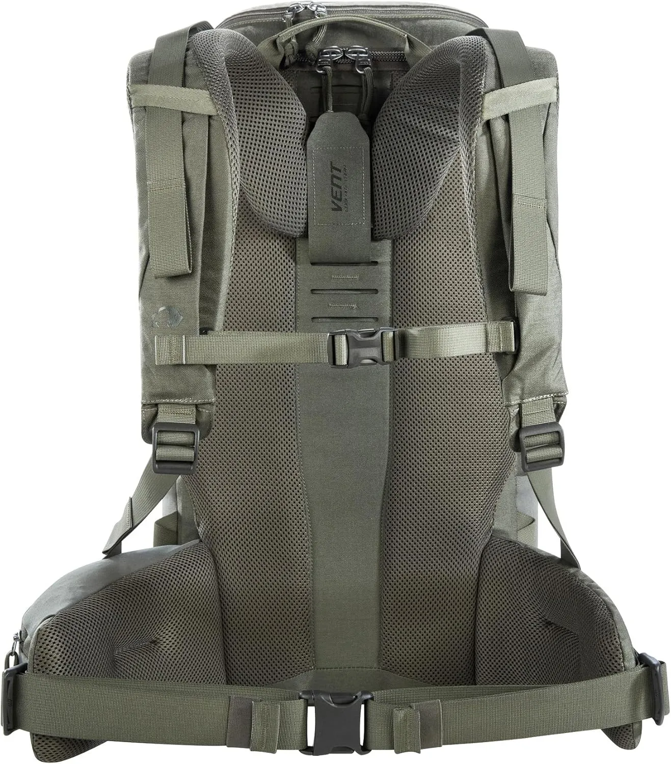 Tatonka EDC Backpack Large Front Opening, Stone Grey Olive, 35 Liter