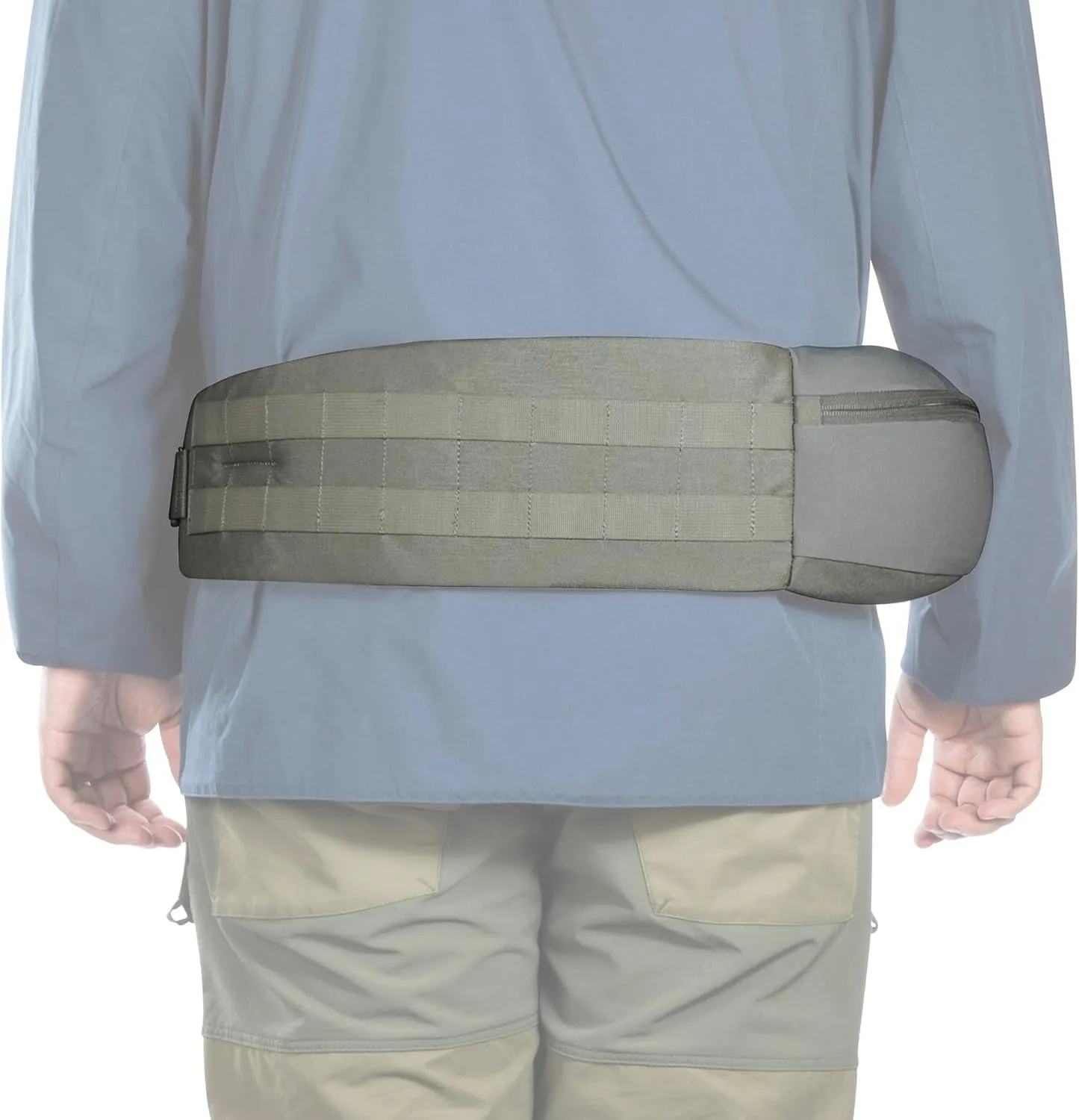 Tatonka EDC Backpack Large Front Opening, Stone Grey Olive, 35 Liter