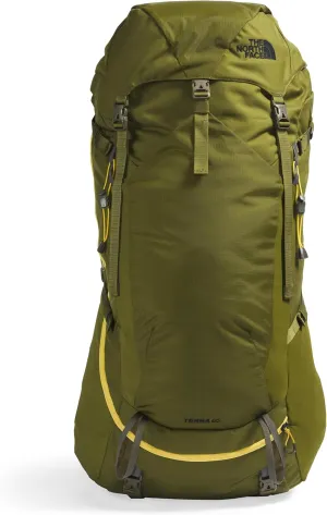 THE NORTH FACE Terra 65 L Backpacking Backpack, Forest Olive/New Taupe Green, Small/Medium