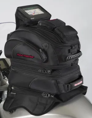 T/M 8263-1005-30 Tour Master Elite Tri-Bag Tank Bag - Strap Mount