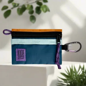 TOPO DESIGNS Accessory Bag Mountain XS - Pond Blue / Spice