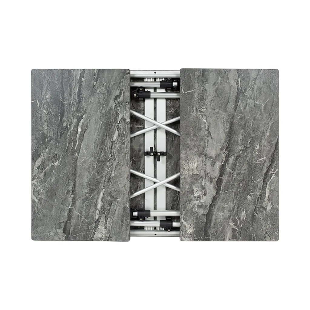 Travellife Sorrento Table Extendable Honeycomb Dark Grey 100/140/180Cm 2129390