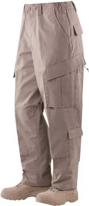 TRU-SPEC Men's Tactical Response Uniform Pant, Khaki, Small Long
