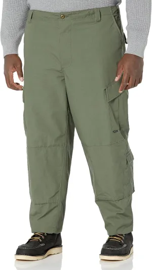 Tru-Spec Men's Tactical Response Uniform Pant - Long, Wide Leg, Solid, All Terrain Tiger Stripe, XS-3XL
